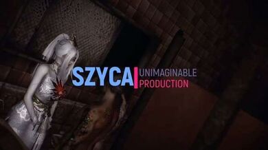 霜天紅葉 蒙眼美人